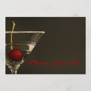 Elegant cocktailpartyinbjudan inbjudningar