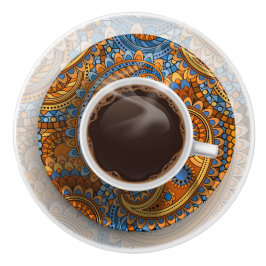 Elegant Coffee Kopp Drawer Knob - SRF Knopp