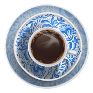 Elegant Coffee Kopp Drawer Knob - SRF Knopp
