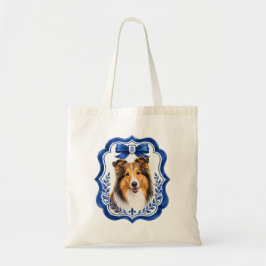Elegant Collie-handväskan Tygkasse