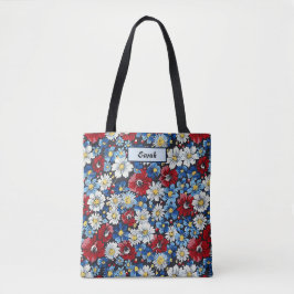 Elegant Colorful Stylish Chic Modern Floral Tygkasse