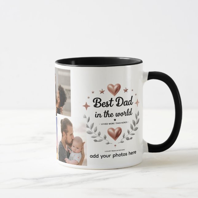 Elegant Combo 15 oz Personlig mugg (Höger)