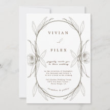 Elegant Comfort Ljust grönt Blommigt Kapsul Bröllo