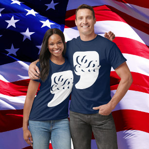 Elegant Comma la Kamala Harris T Shirt