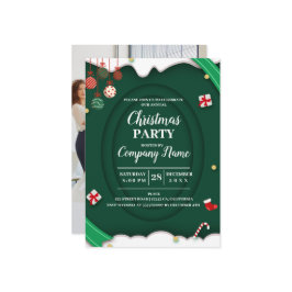 Elegant Company jul Party Inbjudningar