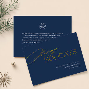 Elegant Company Small Business-jul Julkort