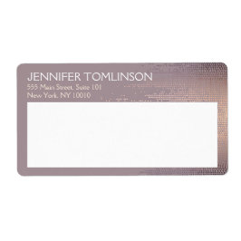 Elegant Confetti Rain Mönster Mauve Fraktsedel