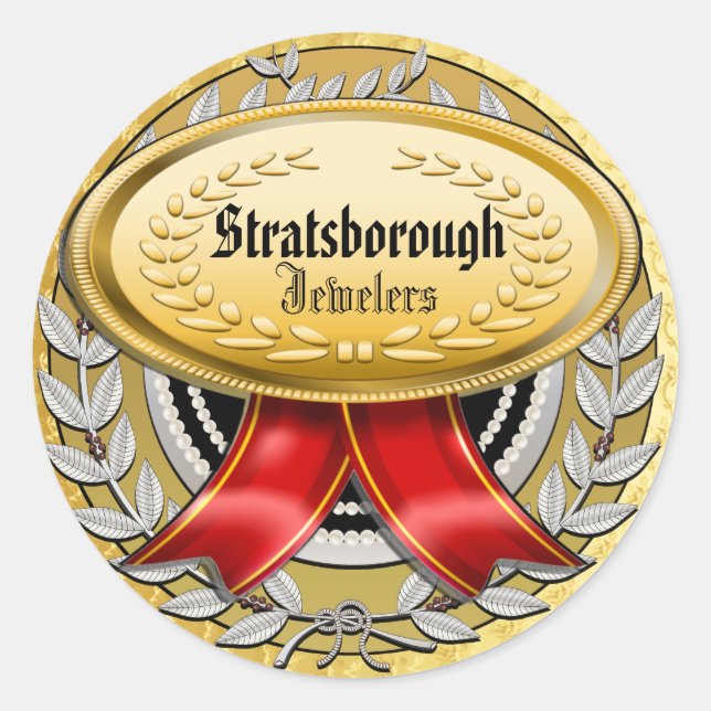 Elegant Contemporary - etikett (Framsida)