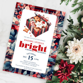 Elegant Cookie Exchange-fest Inbjudningar