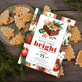 Elegant Cookie Exchange-fest Inbjudningar