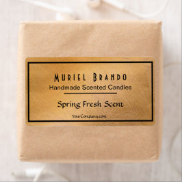 Elegant Copper Candle Company V5 Candle Burk-etike Fraktsedel