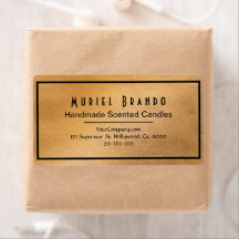 Elegant Copper Candle Company V5 Returadress