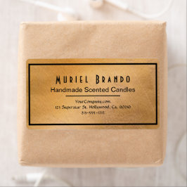 Elegant Copper Candle Company V5 Returadress Fraktsedel