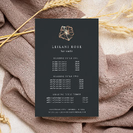 Elegant Copper Hibiscus | Priser och tjänster Flygblad