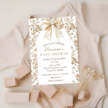 Elegant Coquette Chinoiserie Baby Shower