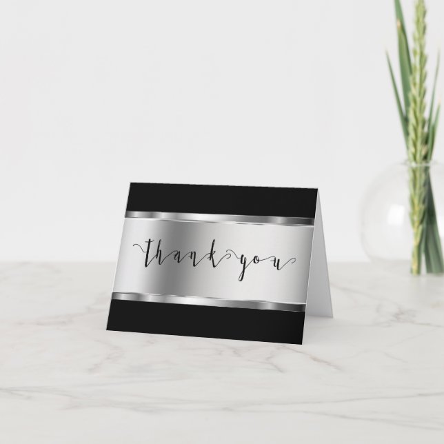 Elegant Corporate Business Tack Kort (Framsida)