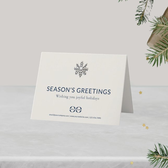 Elegant Corporate Helgdag Card Helgkort (Skapare uppladdad)