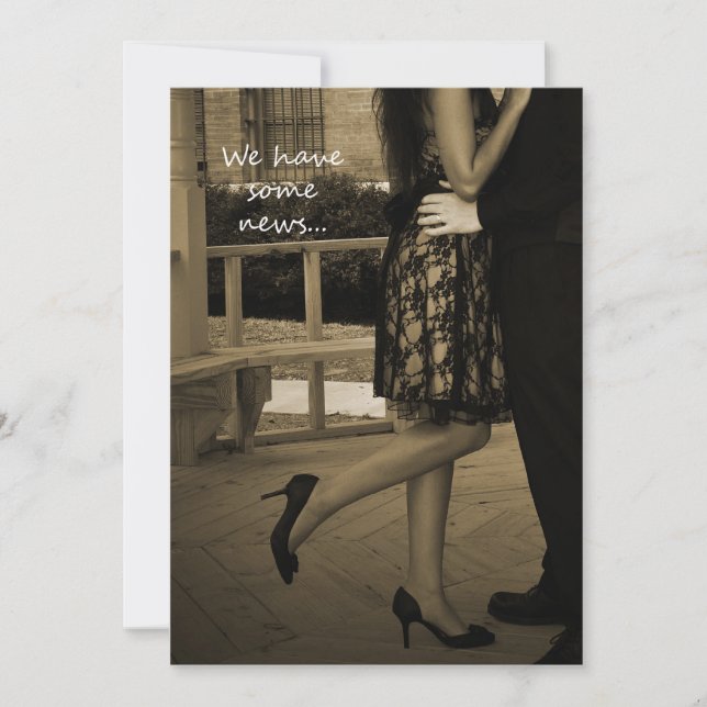 Elegant Couples meddelande om utbyggnad (Framsida)