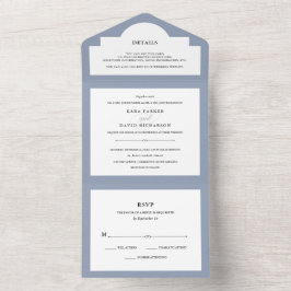 Elegant Couture | Dusty Blue Bröllop
