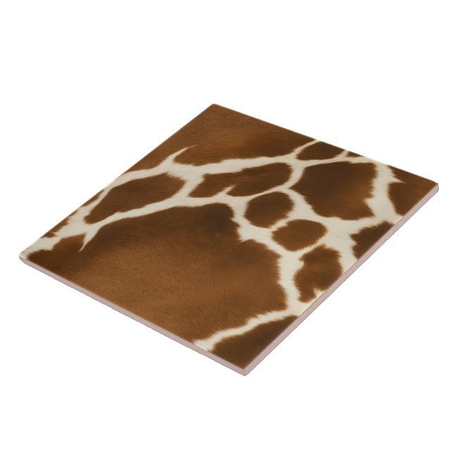 Elegant Cow Faux Leather Modern Collection Kakelplatta (Sidan)
