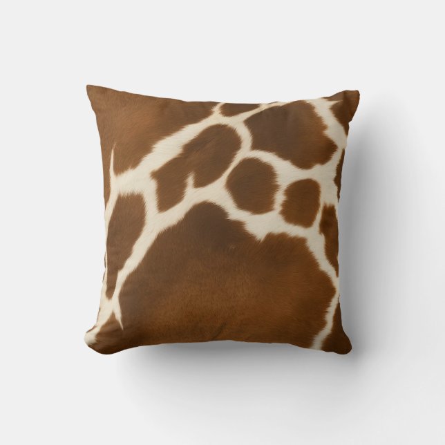 Elegant Cow Faux Leather Modern Collection Kudde (Framsida)