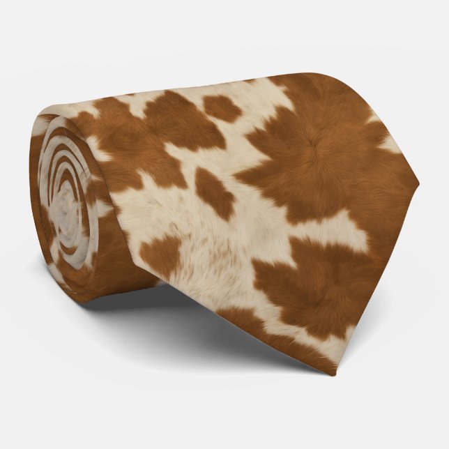 Elegant Cow Faux Leather Trendig Collection Slips (Rullad)