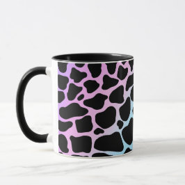 Elegant Cow Print Multifärgad Classic Mugg