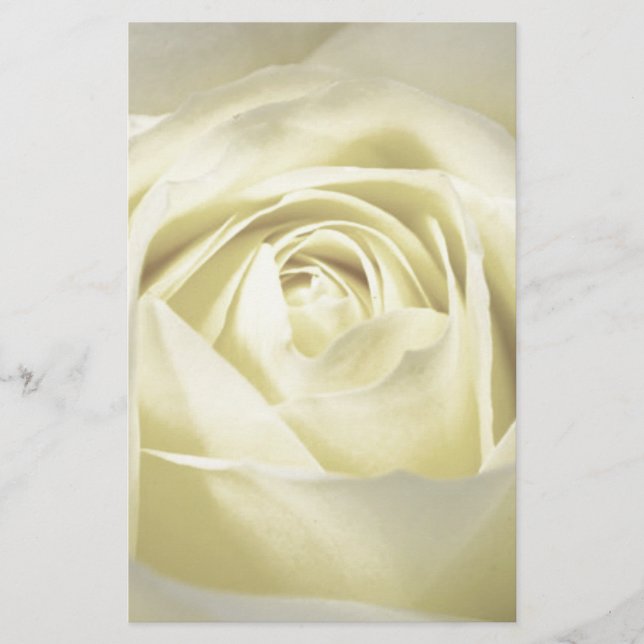 Elegant Cream Ro Brevpapper (Framsida)