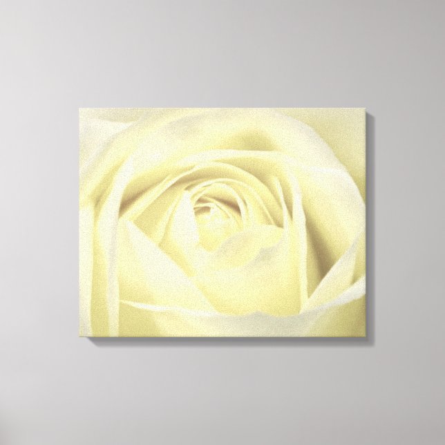 Elegant Cream Ro Wall Canvas (Framsida)