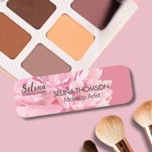 Elegant Cream Rosa Blommigt Makeup Studio