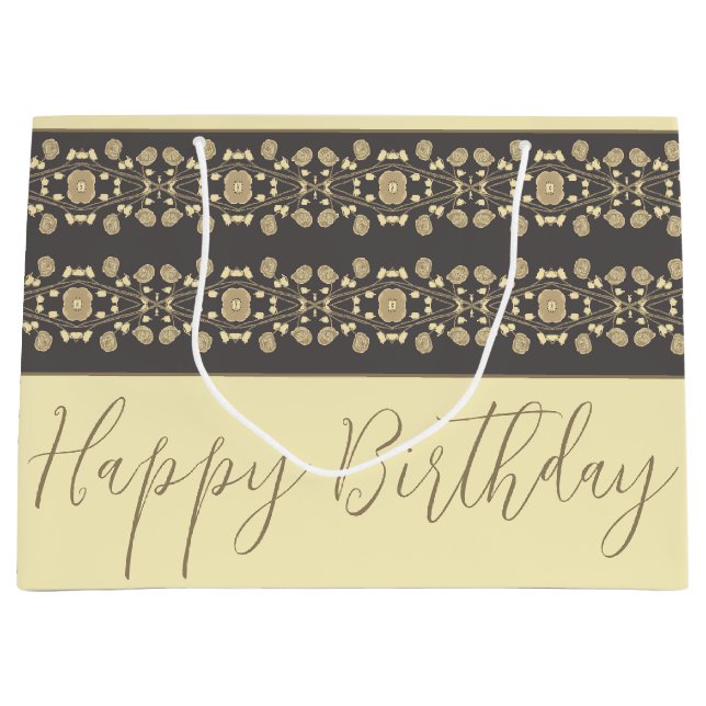 Elegant Creamy Beige med Taupe (Framsidan)