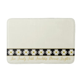 Elegant Creamy White Bath Mat Badrumsmatta