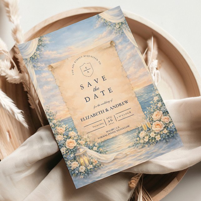 Elegant Cruise Ship Wedding Spara Datumet (Skapare uppladdad)