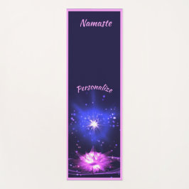Elegant Crystal Lotus Flower Zen Yoga Namaste
