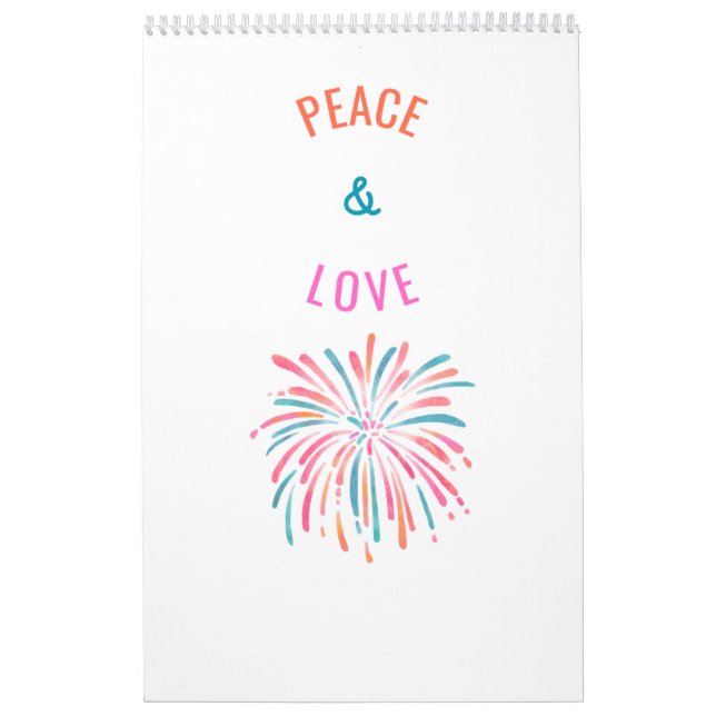 Elegant Custom Photo Calendar Kalender (Omslag)