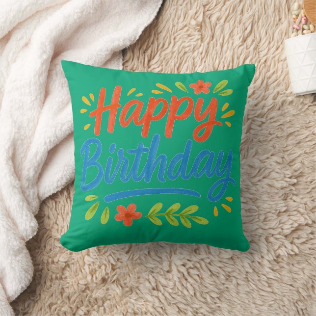 Elegant Custom Throw Pillow | Durable design Kudde (Filt)