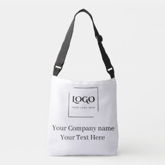 Elegant custom your logo template axelväska
