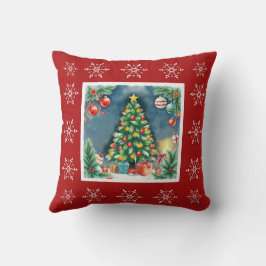 Elegant Cute Snyggt Modern Winter Julgran Kudde