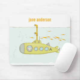 Elegant Cute Subwater Fish Monogram Musmatta