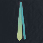 Elegant Cyan Grönt Colorful Ombre-övertoning Slips<br><div class="desc">Elegant Cyan Grönt Colorful Ombre Gradient halsband. Matchande objekt är tillgängliga.</div>