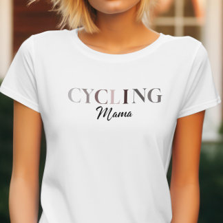 Elegant Cycling Mamma för Mamma Mor cyklist älskar T Shirt