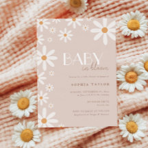 Elegant Daisy Baby i Bloom Baby Shower