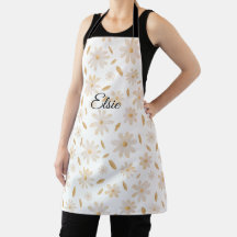 Elegant Daisy Hues Personlig Apron