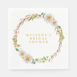 Elegant Daisy Möhippa av utandning Pappersservett