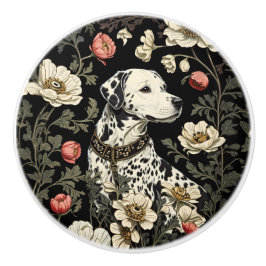 Elegant Dalmatian William Morris Inspired Knopp