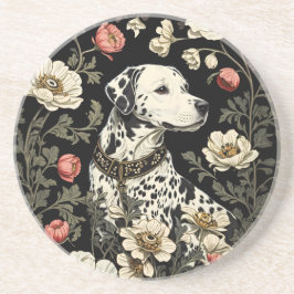 Elegant Dalmatian William Morris Inspired Underlägg