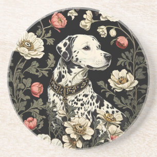 Elegant Dalmatian William Morris Inspired Underlägg