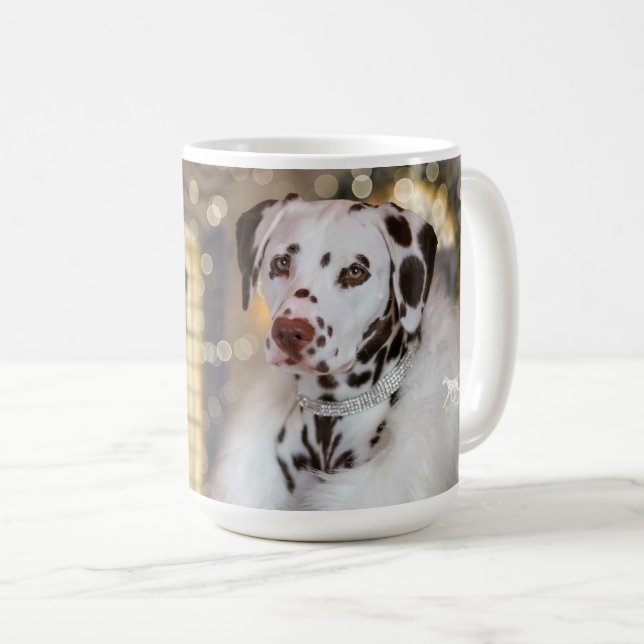 Elegant Dalmatien Kaffemugg (Framsida höger)