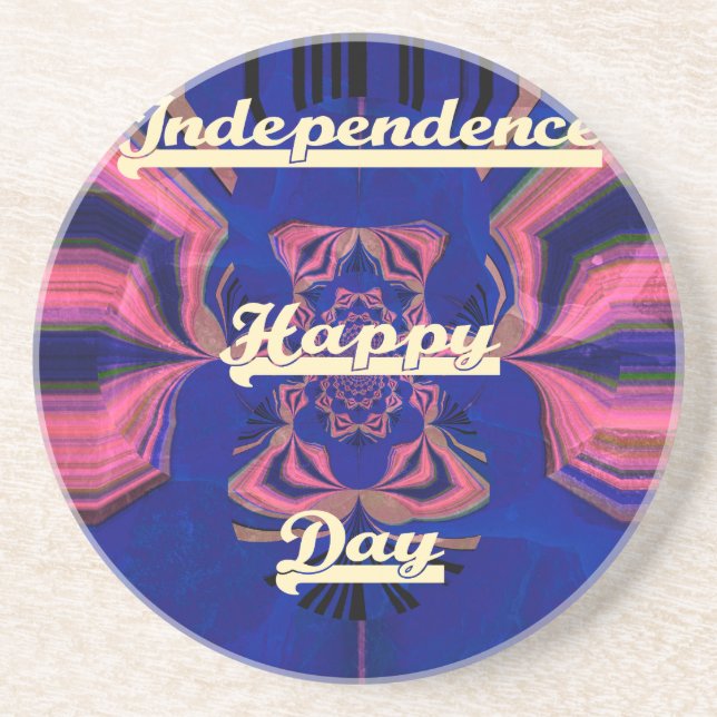 Elegant Dam Porträtt: Färgteckning Underlägg Sandsten (Framsidan)