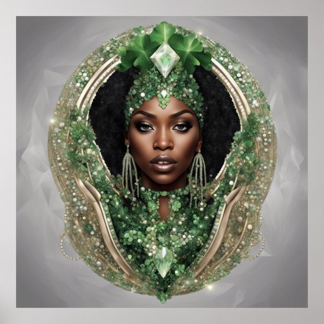 ELEGANT DAM - POSTER (Framsidan)